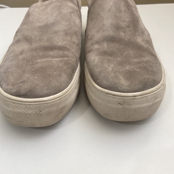 Steve Madden Gills Grey Suede Slip on Sneakers - Picture 7 of 11